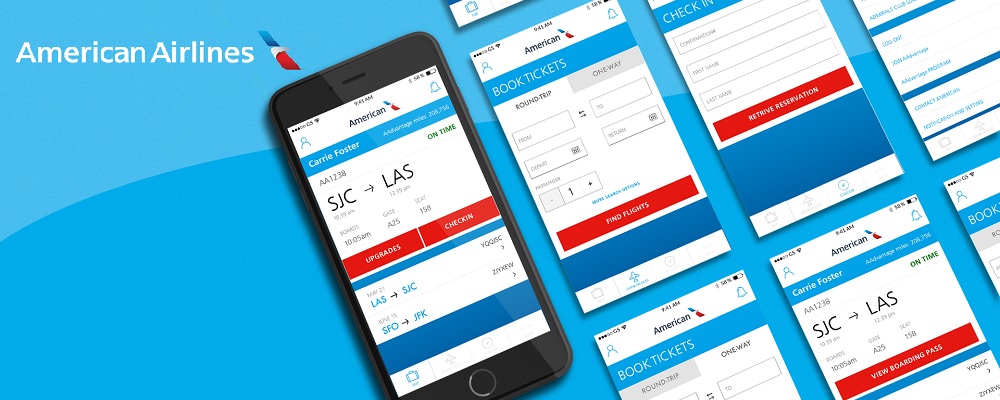 AA Manage Booking through mobile app