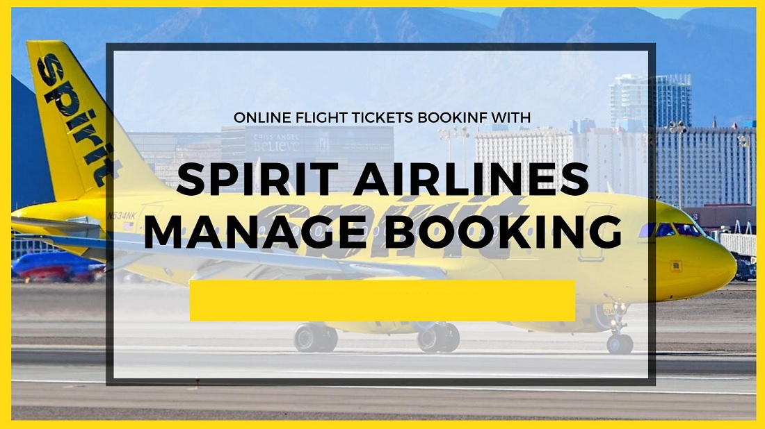 Spirit Airlines manage booking