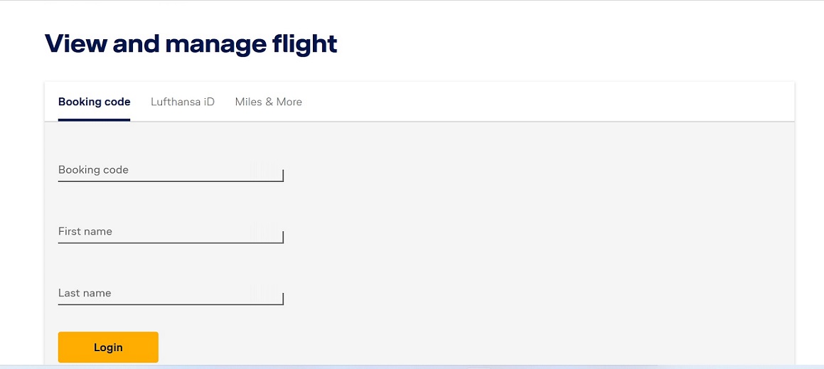Cancel Lufthansa Flight Online via Official Website