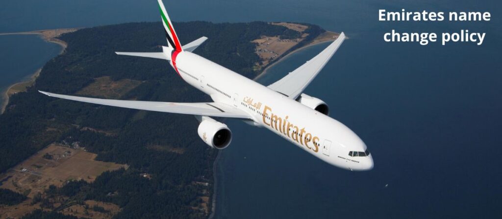 Emirates Change Name on Ticket