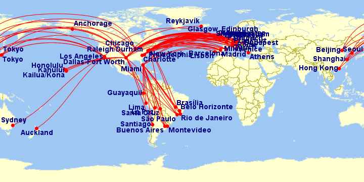 american airlines destinations